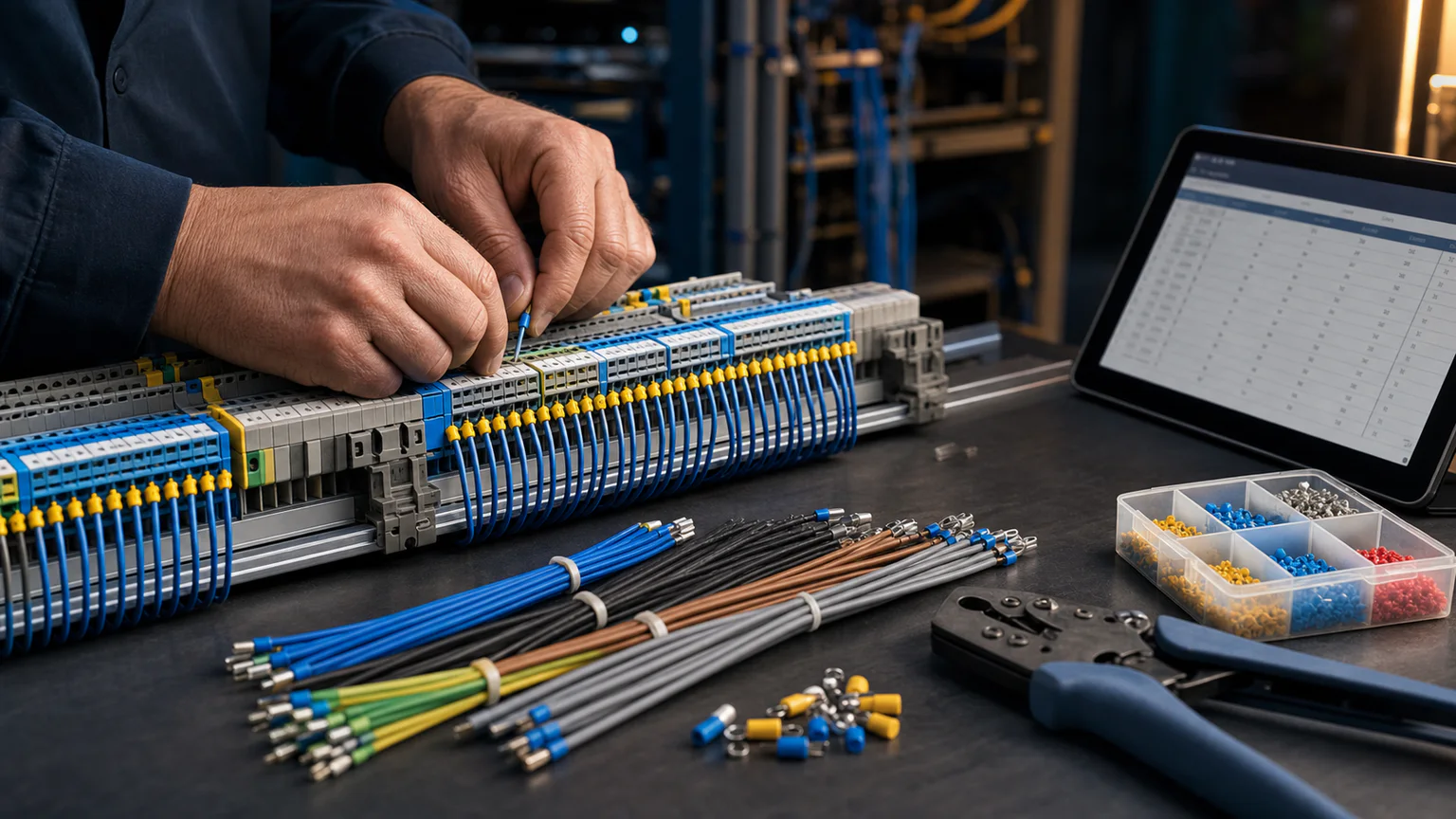 Wire Gauge Chart: AWG, mm², Diameter and Ampacity engineering reference used alongside real tools, components, and verification measurements.