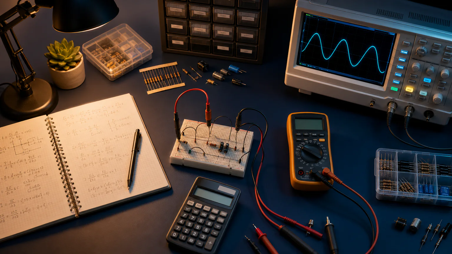 Electrical Formulas: Complete Reference with Examples engineering reference used alongside real tools, components, and verification measurements.